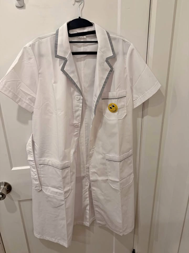 NEW-Esthetician / Spa Uniform /White Coat