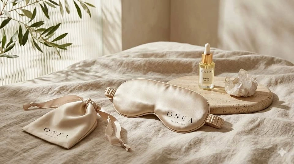 The ONEA Silk Sleep Eye Mask – Soft, Comfortable & Gift-Ready