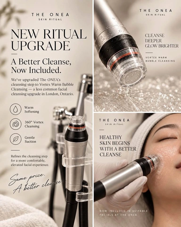 NEW in London | Vortex Warm Bubble Facial Cleansing