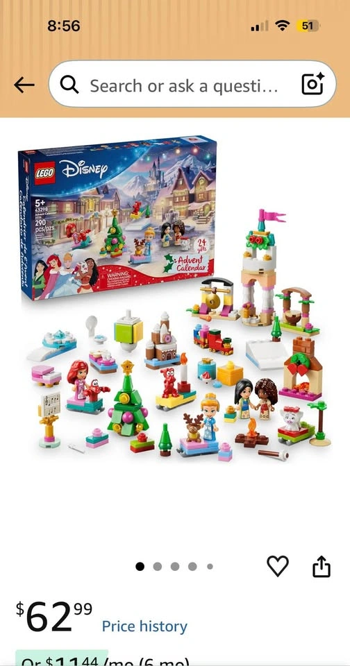 LEGO Disney Advent Calendar 2026 Set 43298 - photo 4