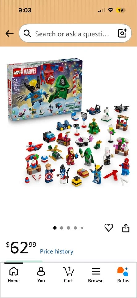 LEGO Marvel Advent Calendar 2026 (76340) - photo 4