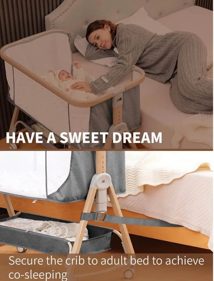 3 in 1 Baby Bassinet with Waterproof sheet and 4 sheets - photo 4