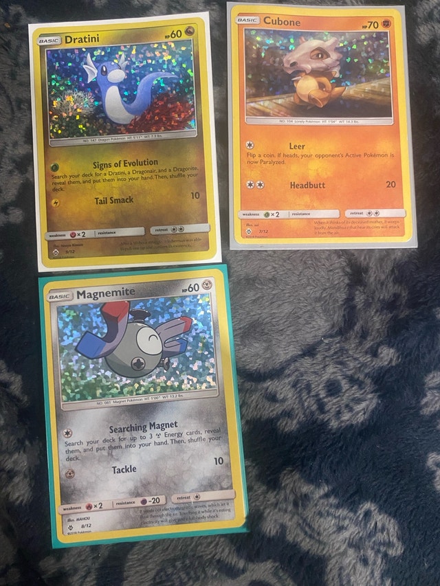 Pokémon McDonald’s 2018 Cards Sun & Moon