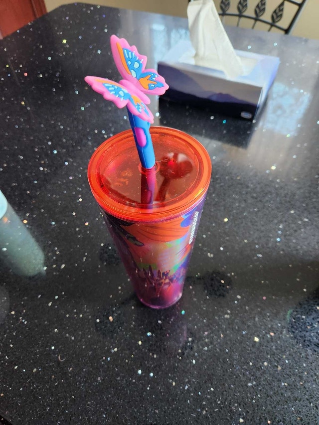Starbucks Butterfly Water Bottle
