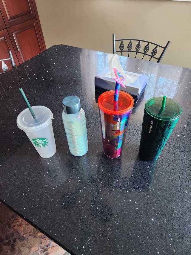 Starbucks Glass Water Bottle - photo 3