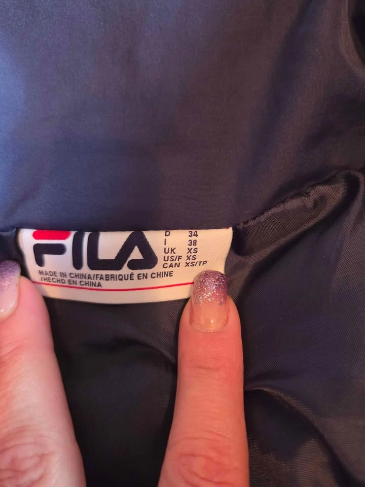 FILA Colorblock Puffer Jacket size xs - photo 2