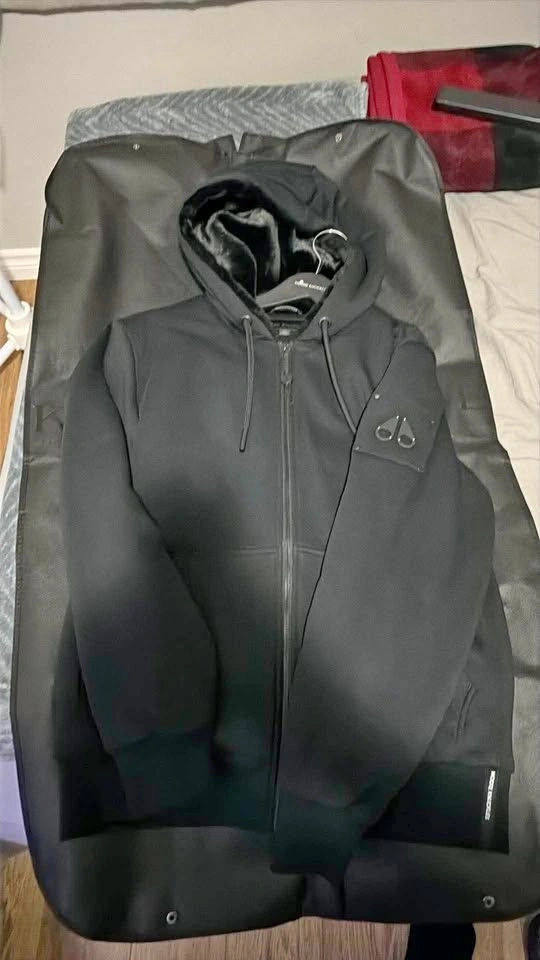 Brand new Moose Knuckles bunny hoodie size medium