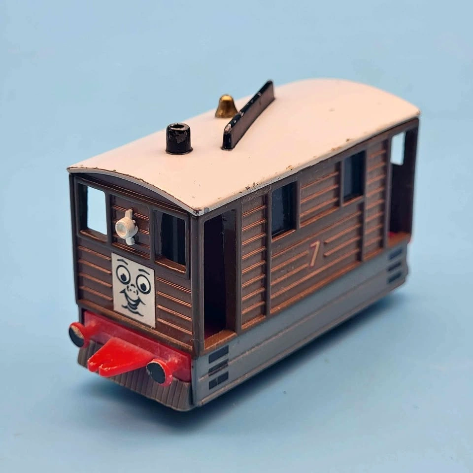 Thomas TOBY THE TRAM (1989) Engine Paper Face ERTL 1:64 Scale