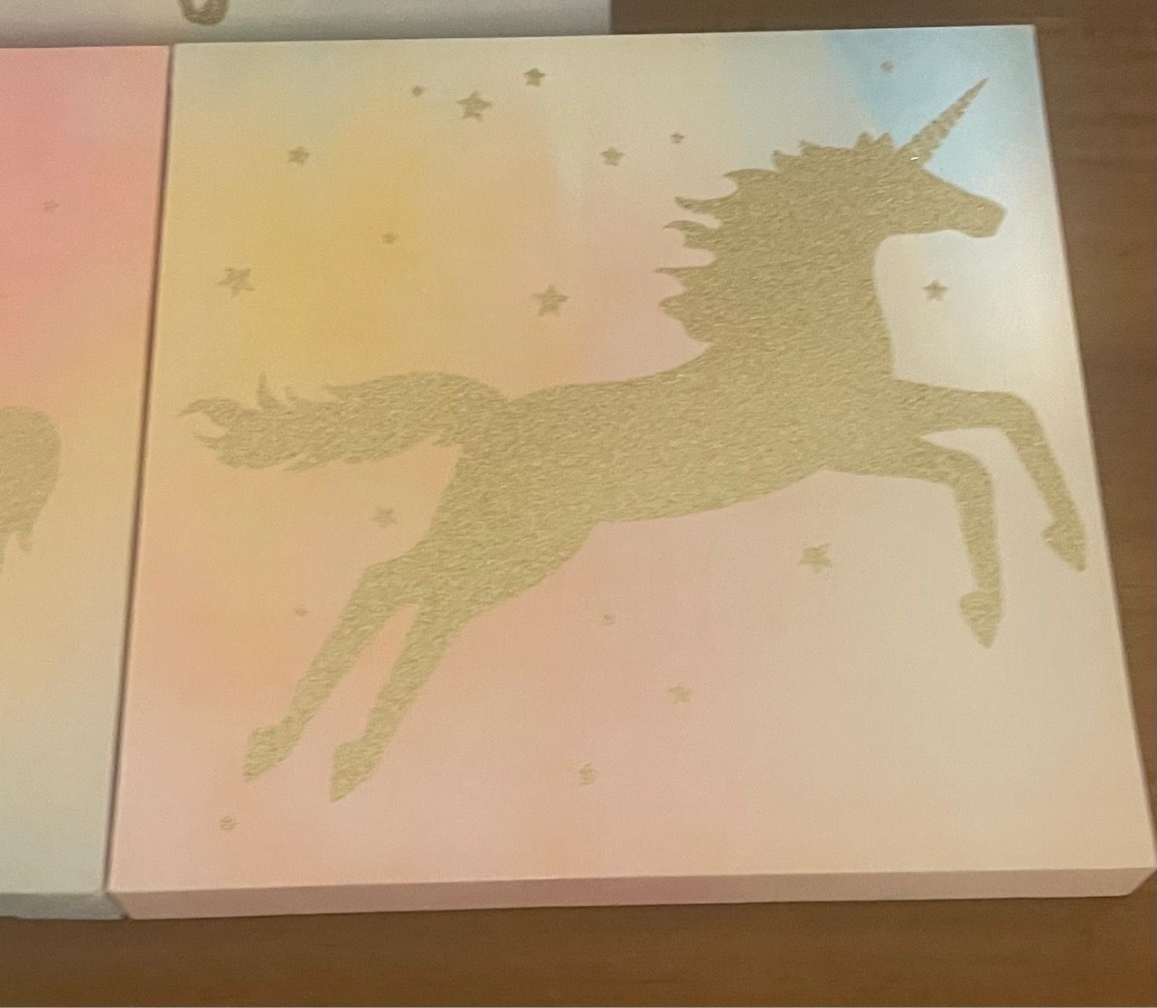 Unicorn Wall Art Canvas Set of 3 - photo 5