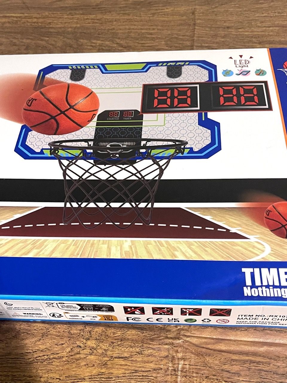 Basketball Hoop Toy with LED Scoreboard - photo 2