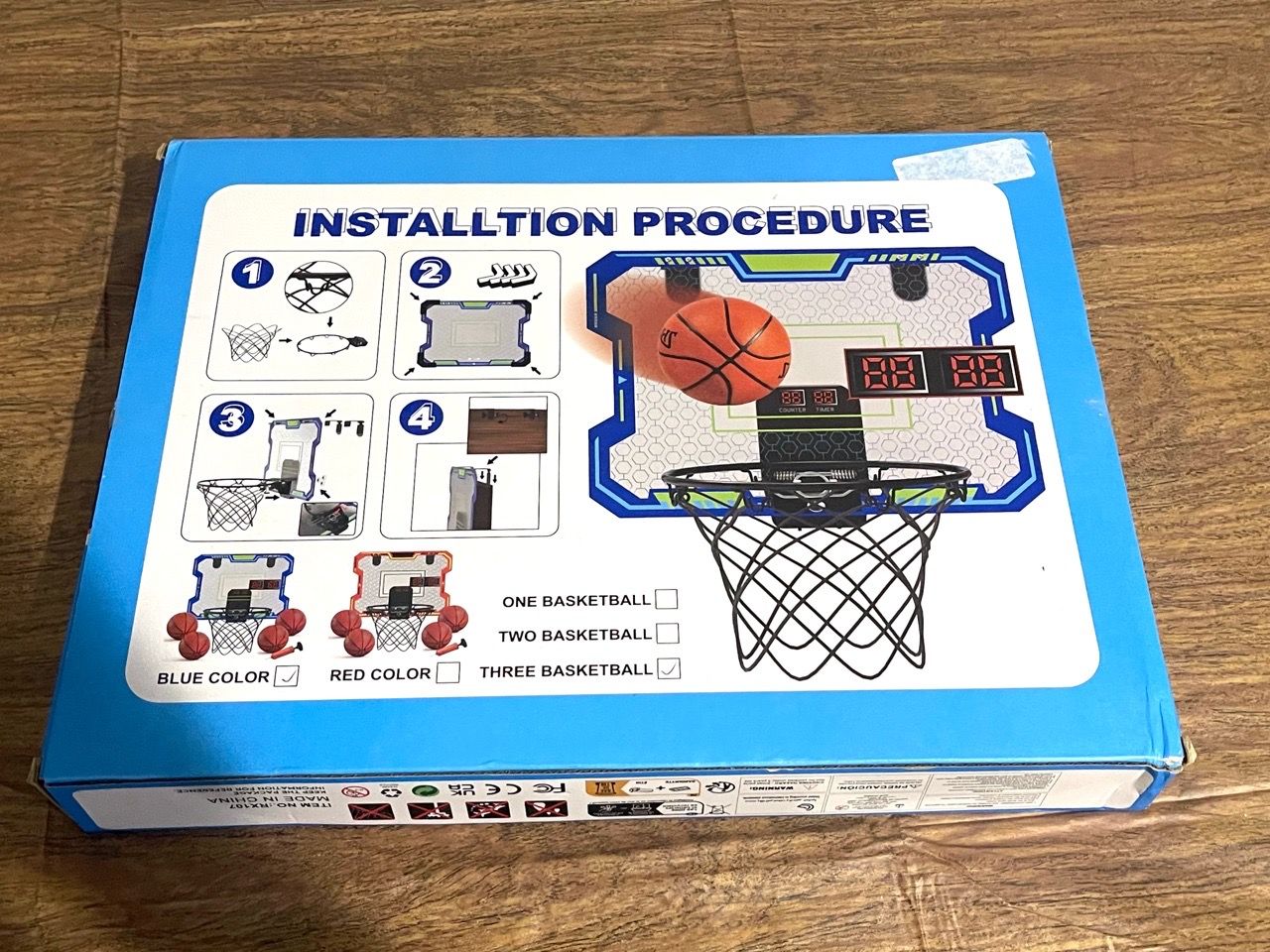 Basketball Hoop Toy with LED Scoreboard - photo 3