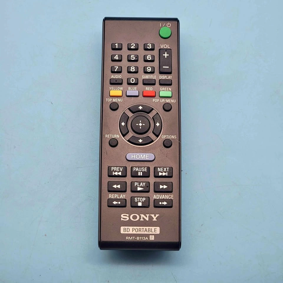 Sony Genuine OEM RMT-B113A BD Portable Blu-Ray Remote Control