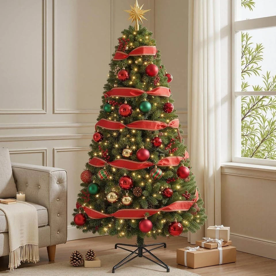 7.5 FT Prelit Xmas Tree with 350 LEDs - photo 3