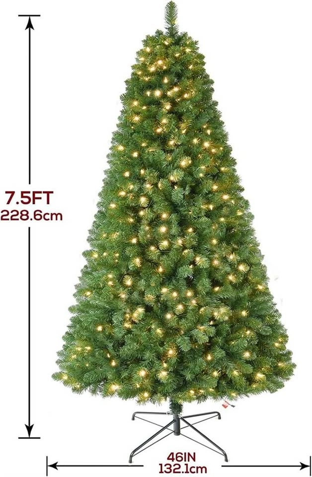 7.5 FT Prelit Xmas Tree with 350 LEDs - photo 4