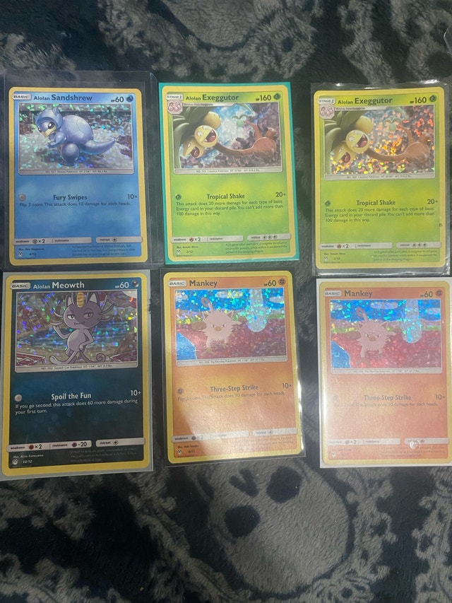 Pokémon McDonald’s 2019 Sun & Moon Promo Cards