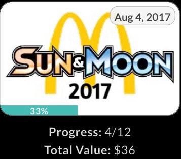 Pokémon McDonald’s 2017 Promo Cards Sun & Moon - photo 2