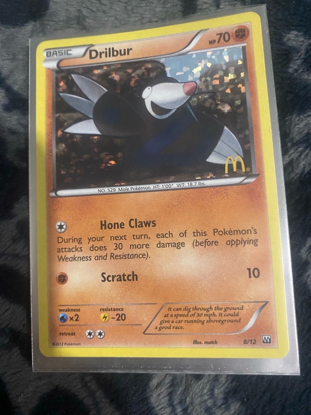 Pokémon McDonald’s 2012 Promo Cards Black & White - photo 2
