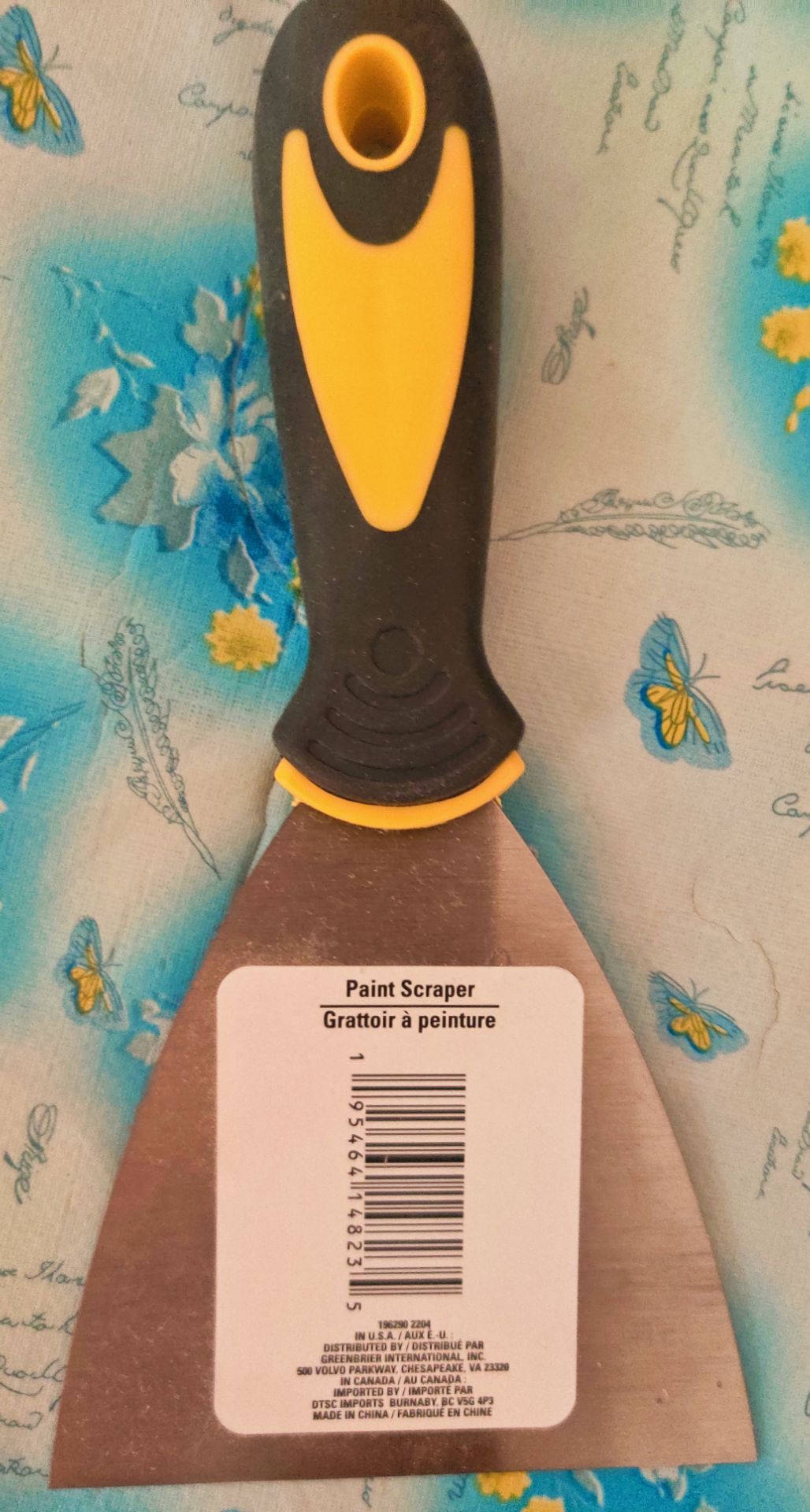 NEW Paint Scraper with Ergonomic Handle