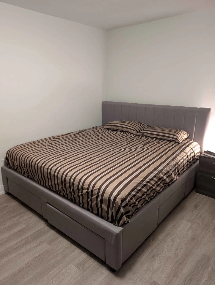 King Size Storage Bed Frame (4 Drawers) + Beautyrest GL6 Mattres - photo 2