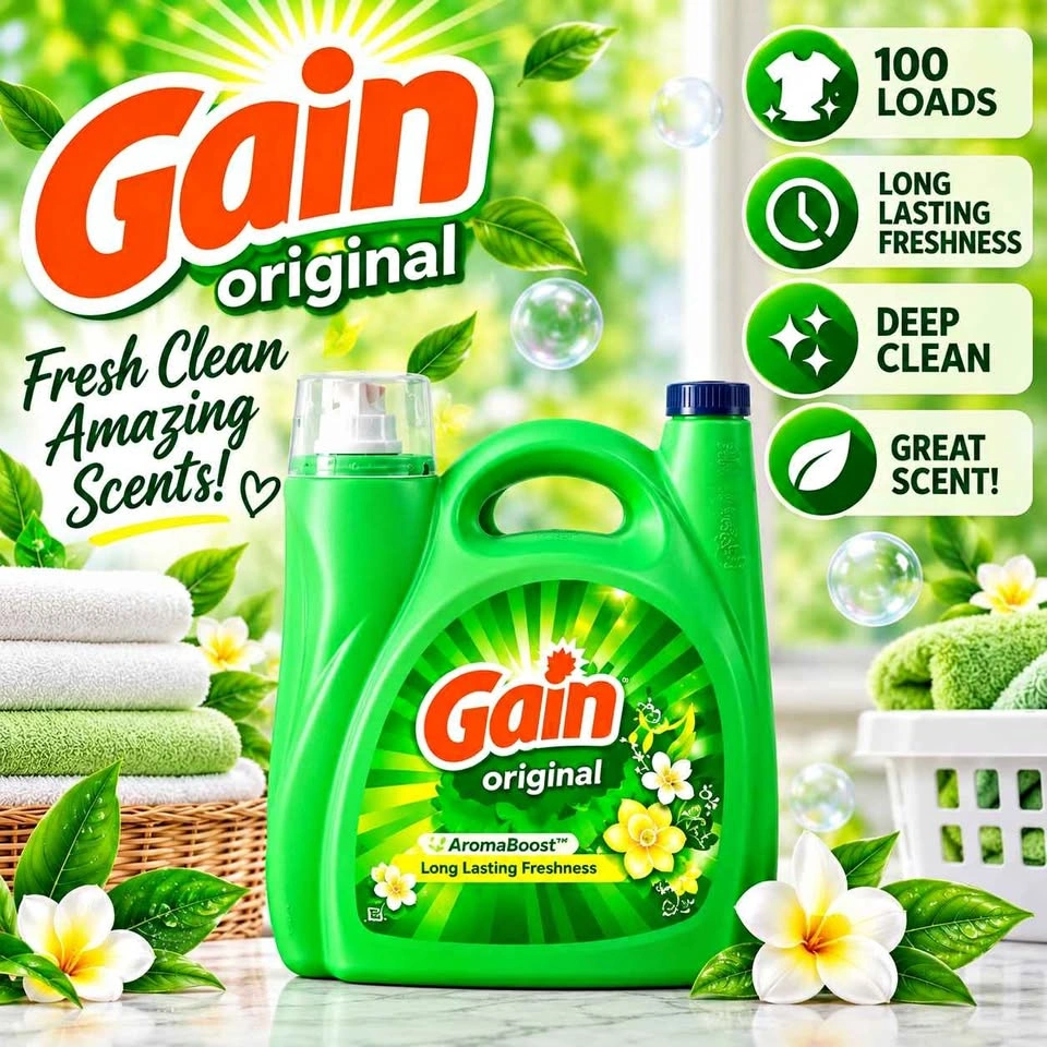 Big Gain Detergent $14 or 3 for $40