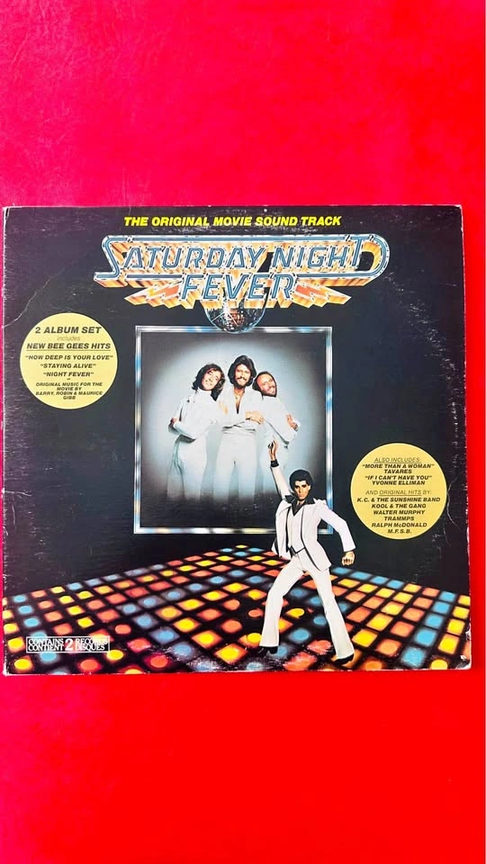 Saturday Night Fever double LP