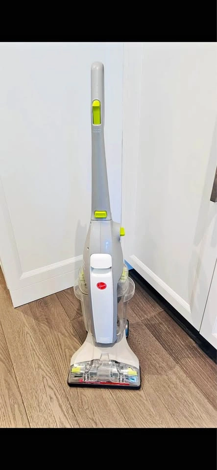 Hoover floor wet scrubbing mop and vacuum