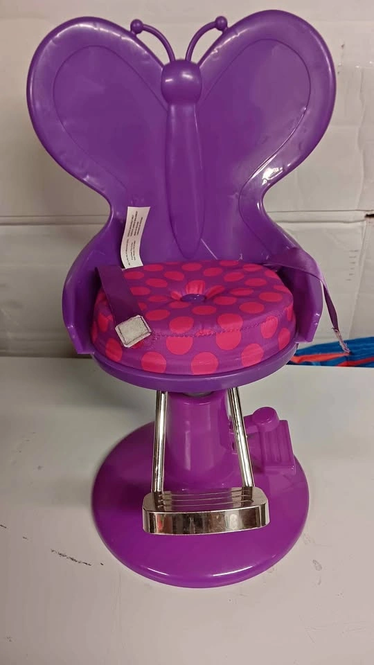 Purple Butterfly Doll Chair my life