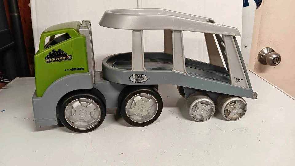Hawkeye Rugged Truckz Car Carrier Toy Truck