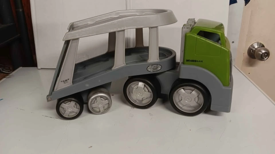 Hawkeye Rugged Truckz Car Carrier Toy Truck - photo 5