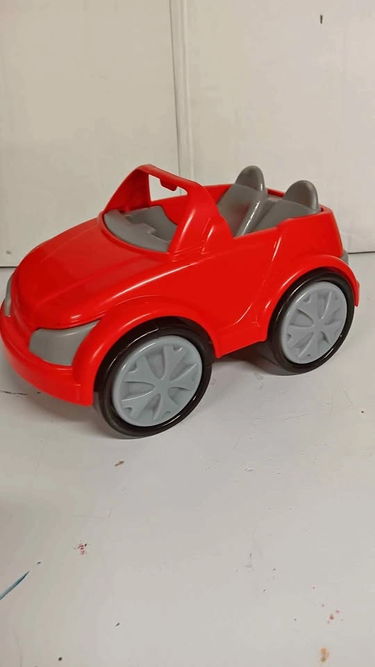 Red Plastic Toy Car
