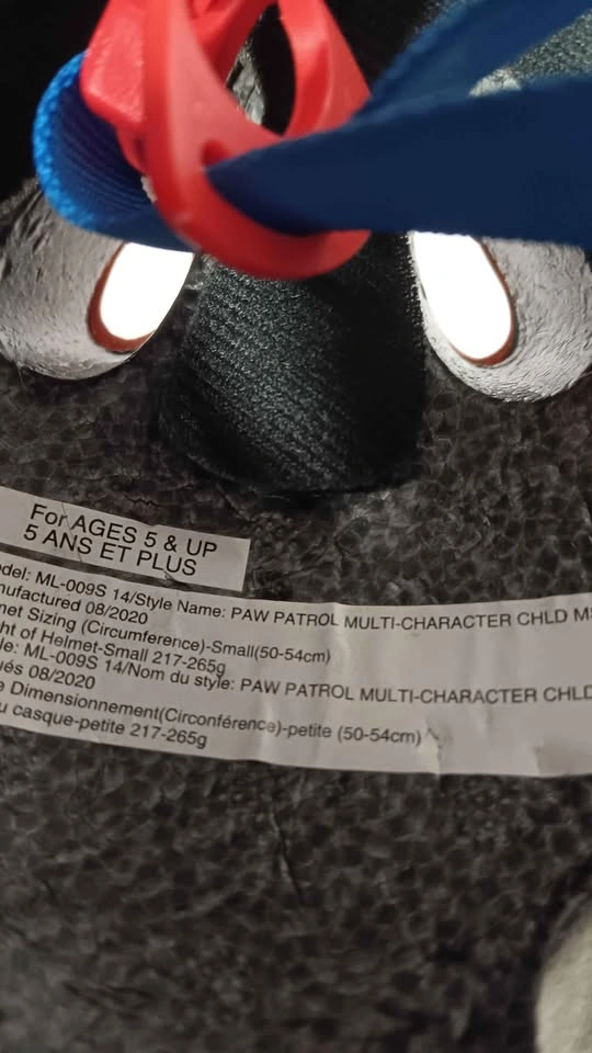Paw Patrol Toddler Bike Helmet - photo 4