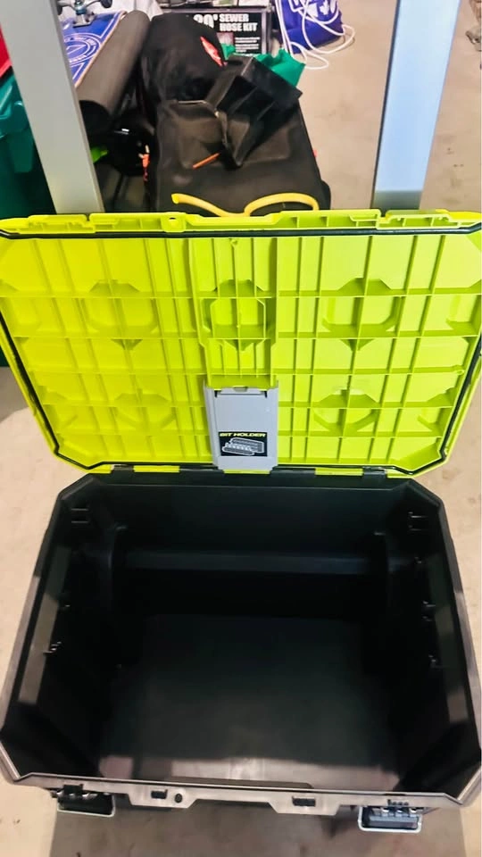 Ryobi three piece modular tool box with dividers - photo 4