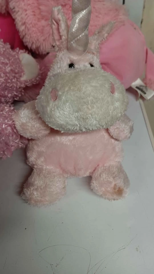 Lot of 6 Pink Plush Stuffed Animals - photo 2