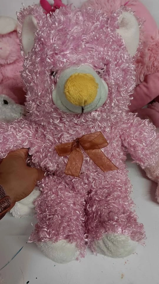 Lot of 6 Pink Plush Stuffed Animals - photo 3