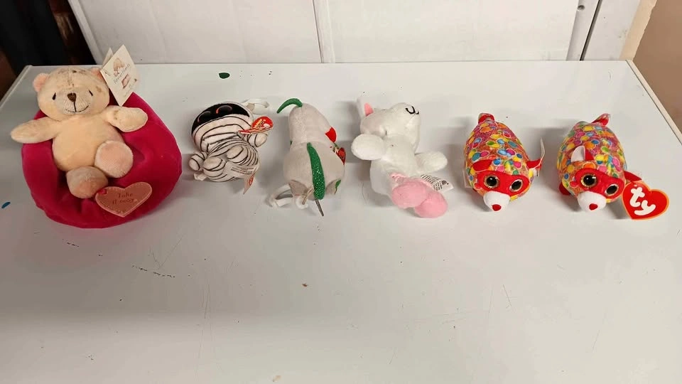 Ty Beanie Boos and Forever Friends Plush Toy Lot