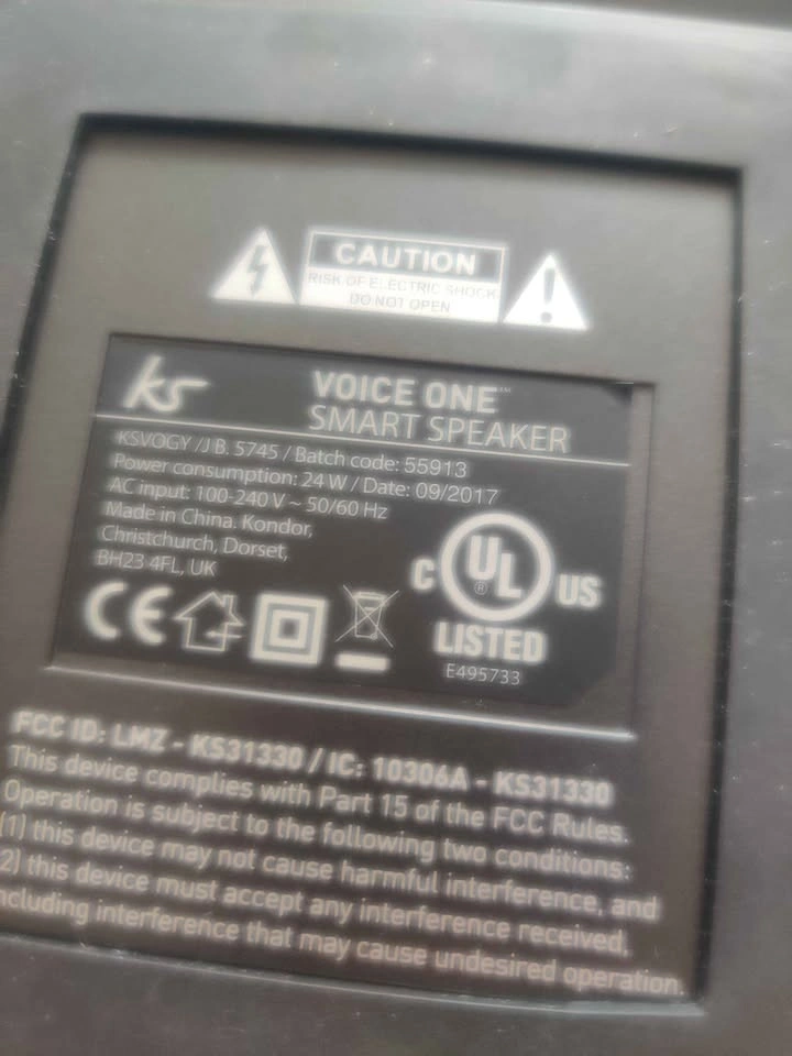 KitSound Voice One Smart Speaker - photo 2