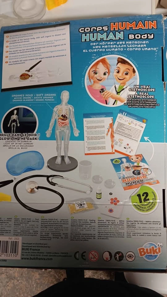 Buki France Human Body Science Kit - photo 2