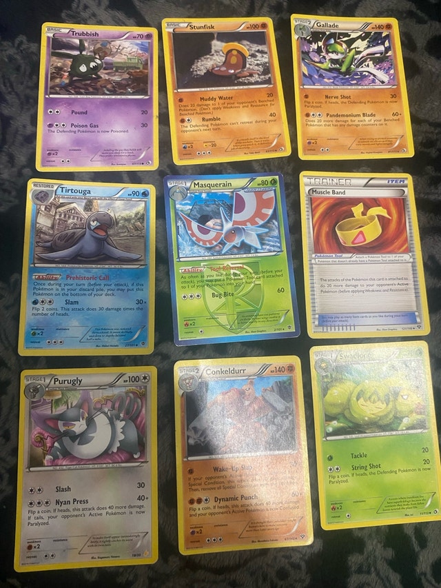 Pokémon Non Holo Rare Cards mix of values