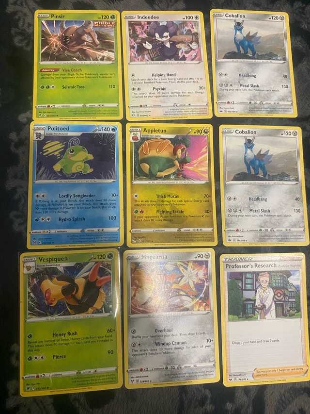 Pokémon Non Holo Rare Cards mix of values - photo 4