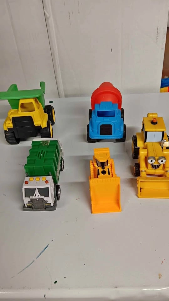 Assorted Toy Construction Vehicle Set