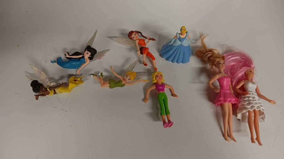 Disney Fairies, Cinderella, and Mini Doll Figure Lot - photo 2