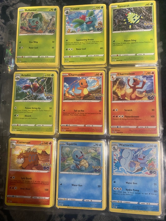 Pokémon Go Card Collection - photo 2