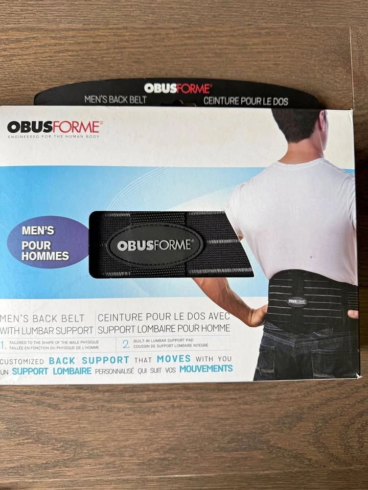 ObusForme Men’s Back Support Belt – XXL BB-ML1