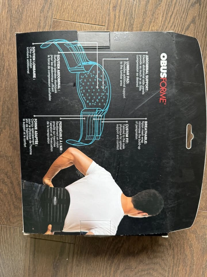 ObusForme Men’s Back Support Belt – XXL BB-ML1 - photo 3