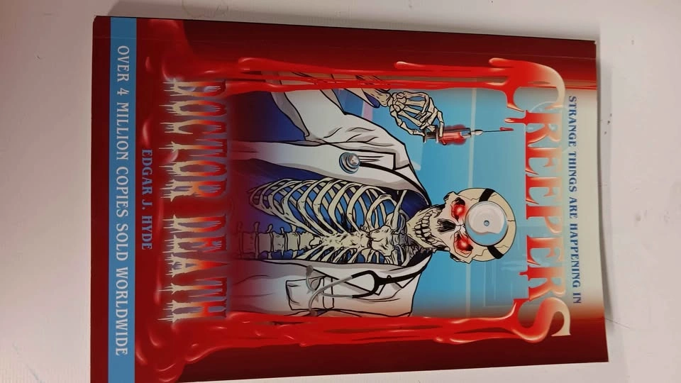 Vintage Horror Book Lot: Creepers, Deadtime Stories, Med Center - photo 2