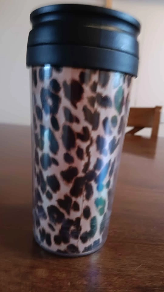 Victoria's Secret PINK Leopard Print Travel Tumbler - photo 4