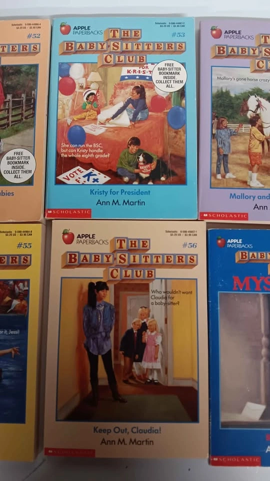 Lot of 6 vintage Baby-Sitters Club Books by Ann M. Martin - photo 3