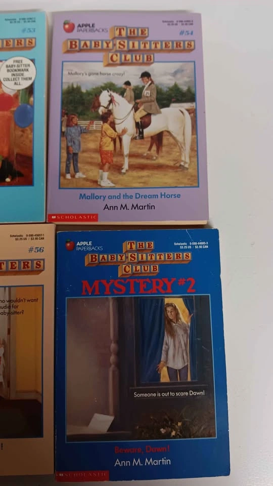 Lot of 6 vintage Baby-Sitters Club Books by Ann M. Martin - photo 4