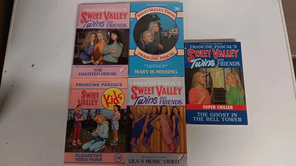 Vintage Francine Pascal's Sweet Valley Twins and Kids Book Lot - photo 2