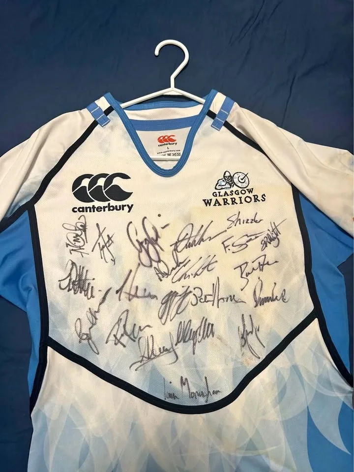 Glasgow Warriors Autographed Jersey (2012/2013) - L